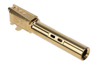 Zaffiri Precision P365XL 9mm Barrel in Gold with ported design